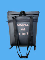 Backpack/ Shoulder Bag - Mushroom Illustration Green