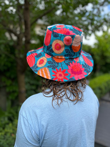 Sun Hat - Flower Power