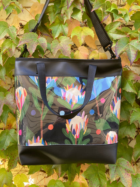 Carry All Bag - Protea Party Black