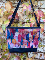 Carmie Bag - Watercolour Red Trees