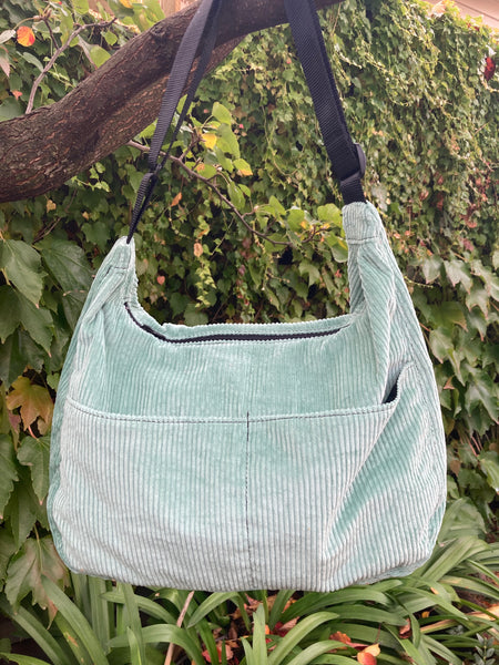 Everyday Bag - Granite Green Corduroy