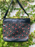 Zip-Up Tote Bag - Fortune's Flowers