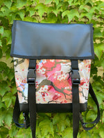 Backpack/ Shoulder Bag - Blossom Branches