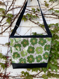 Carmie Bag - Green Poppies